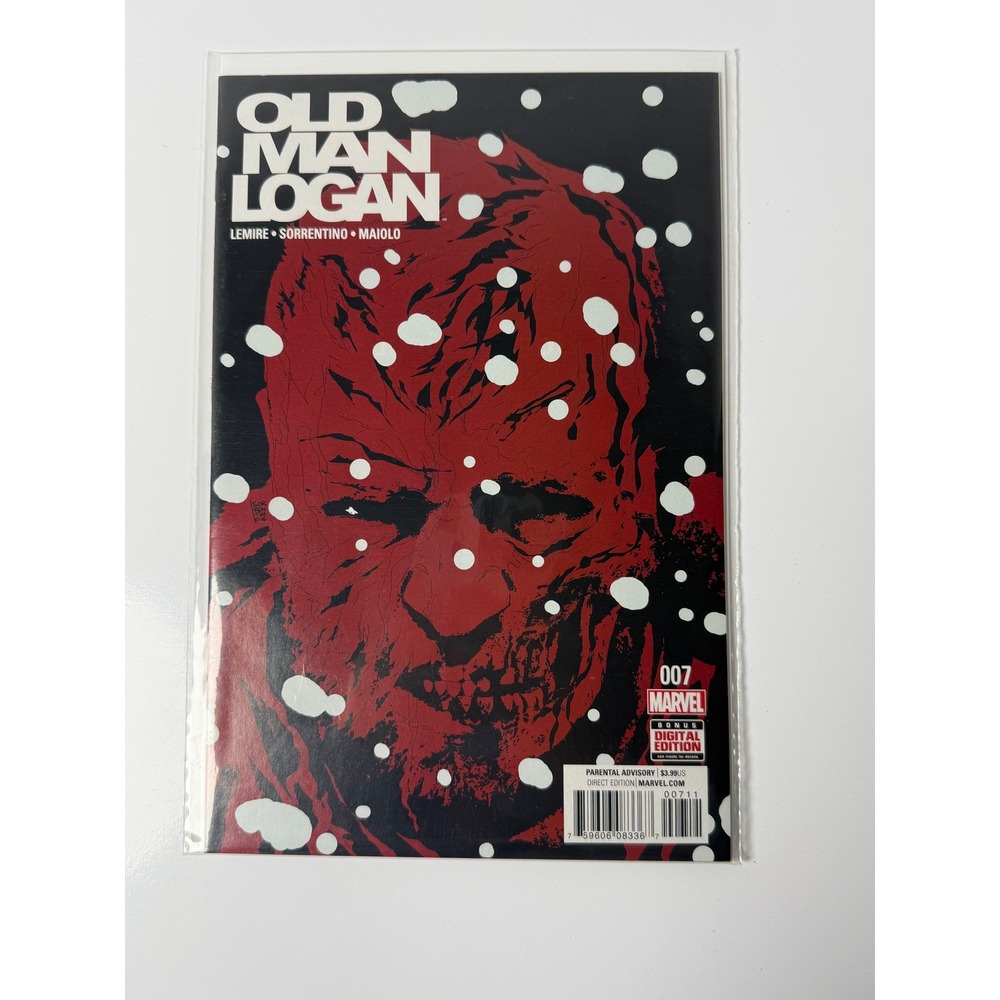 Old Man Logan #7 Marvel 2016 Lemire Sorrentino Wolverine X-Men Comic Book